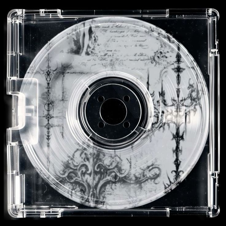 Feb 2026 album cover cd with cyber sigilism pattern